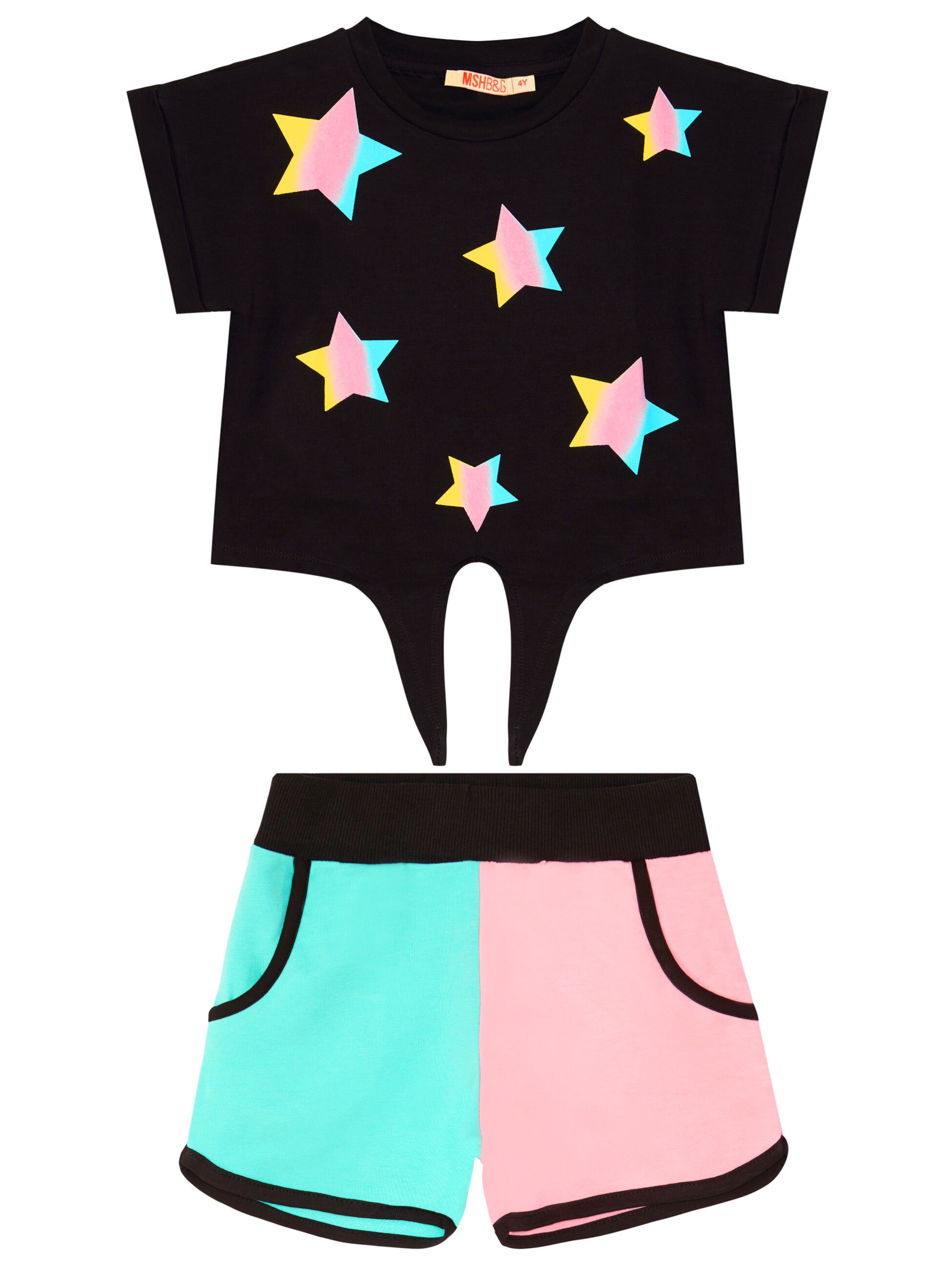 Denokids Set 'Stars' in Mischfarben: Vorderseite