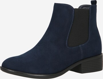 Dorothy Perkins Chelsea boots 'Monaco' in Blue: front
