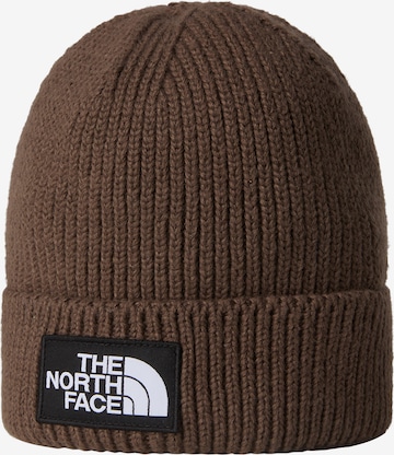 žalia THE NORTH FACE Megzta kepurė: priekis