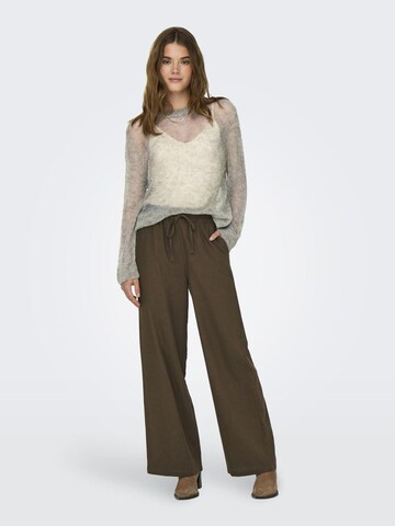 JDY Wide leg Trousers in Brown