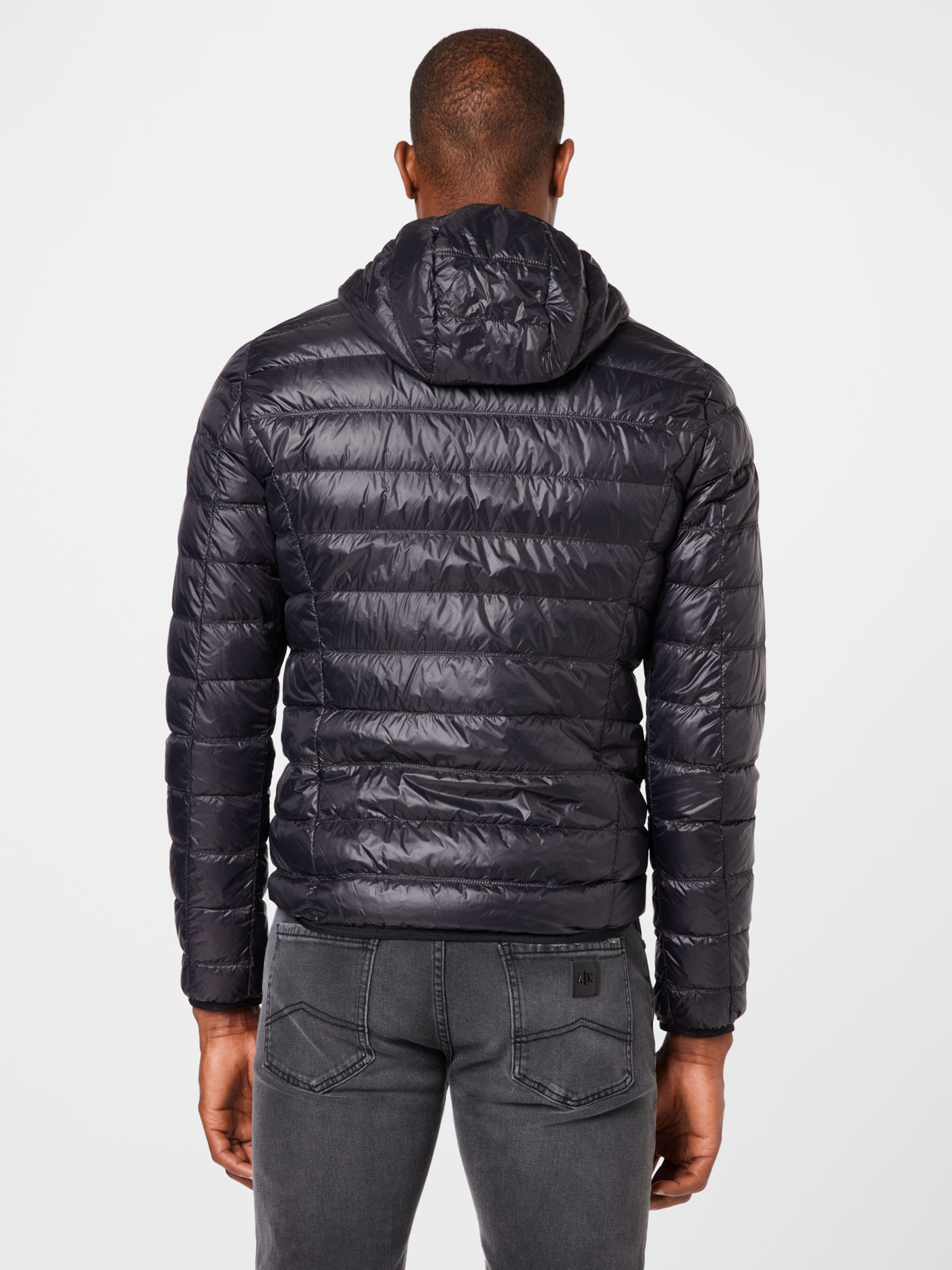 Emporio armani ea7 shop down bubble tape jacket