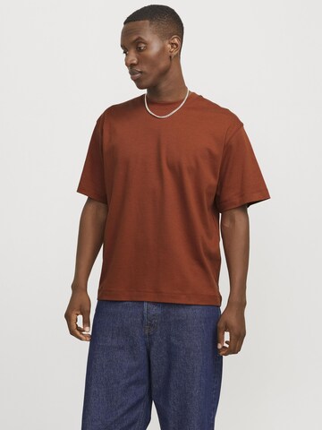 JACK & JONES Bluser & t-shirts 'JJEUrban Edge' i brun: forside