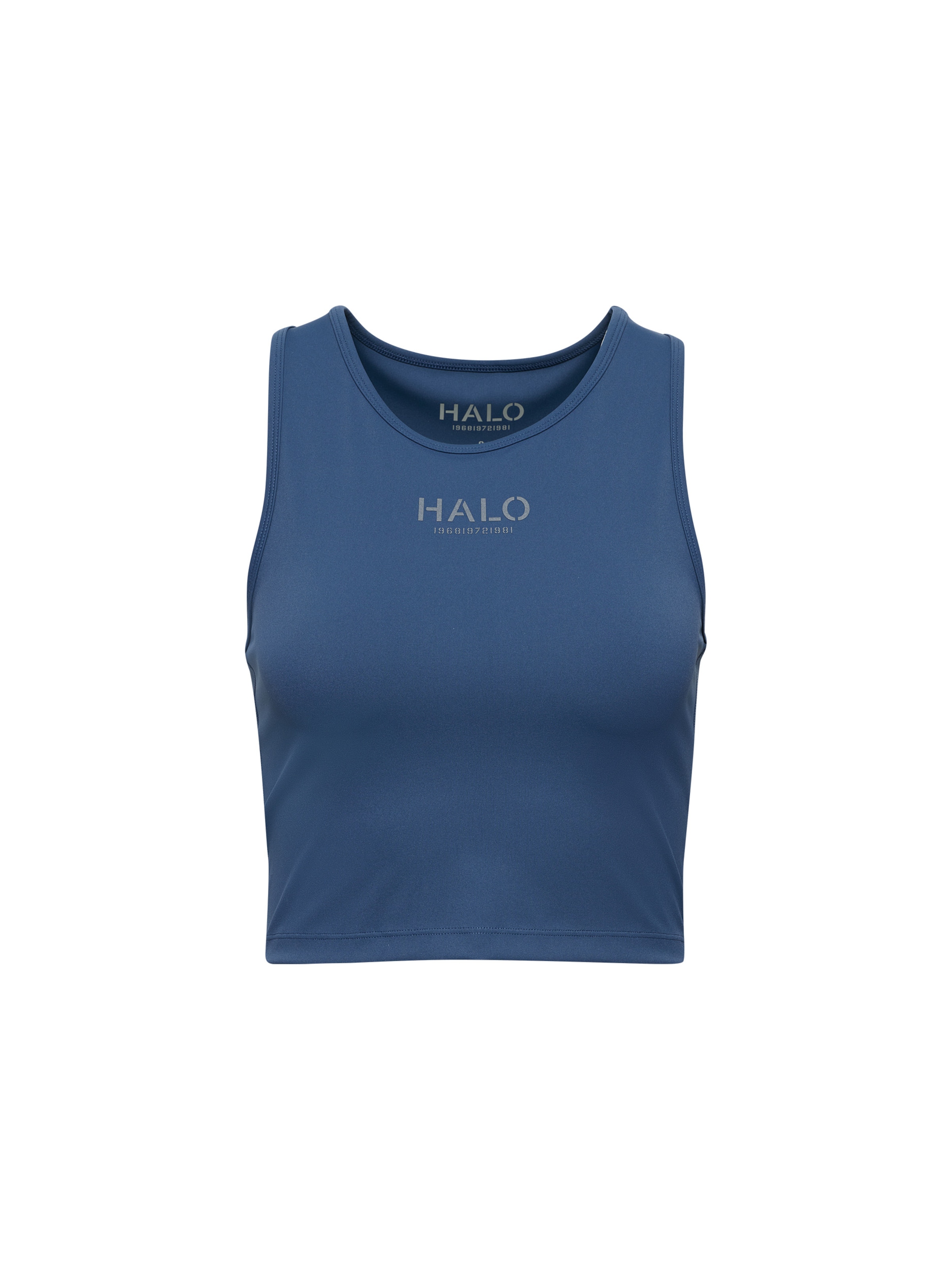 HALO Sports top in Blue: front
