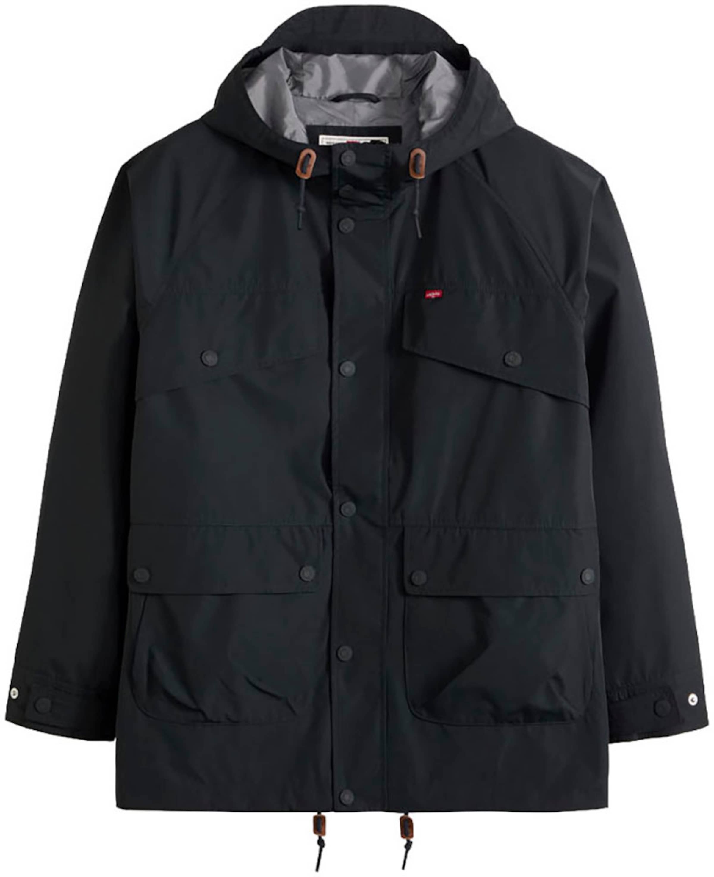 LEVI'S ® Parka in Schwarz: Vorderseite