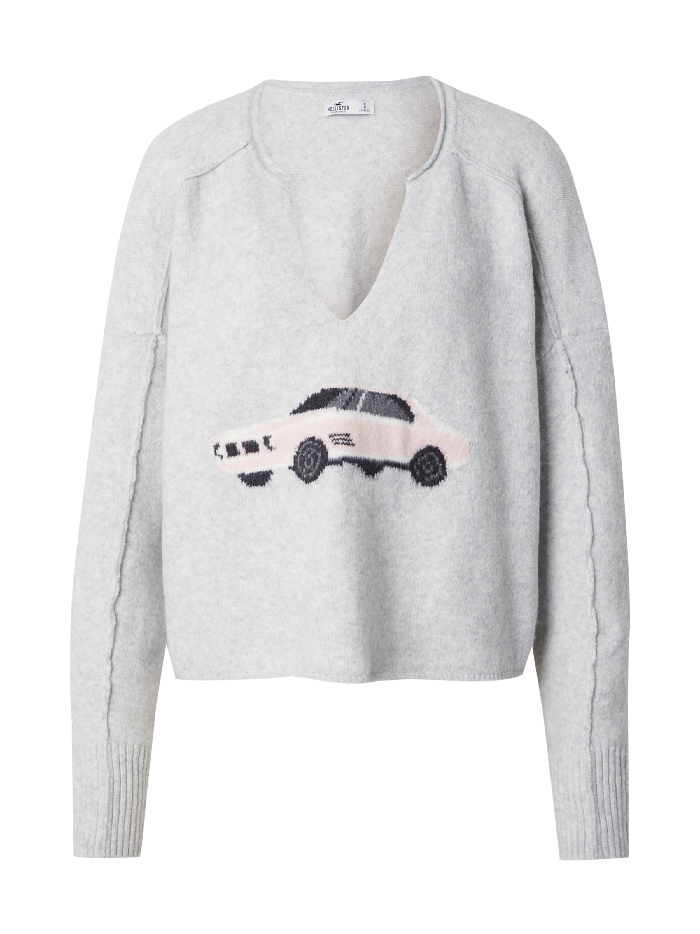 HOLLISTER Tröja i grå: framsida