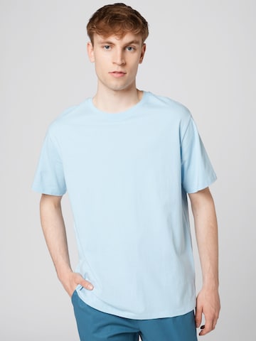 ABOUT YOU x Alvaro Soler T-Shirt 'Rocco' in Blau: predná strana