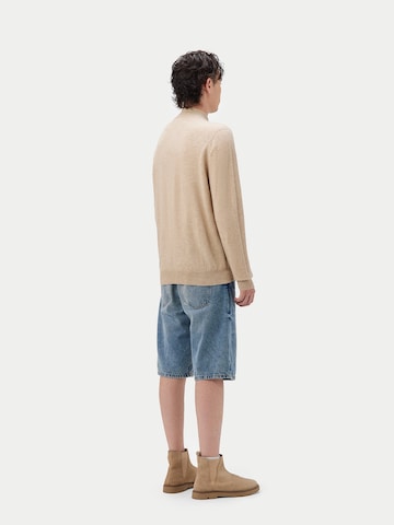 GOBI Cashmere Kofta 'Men's Essential Full-Zip Cashmere Cardigan' i beige