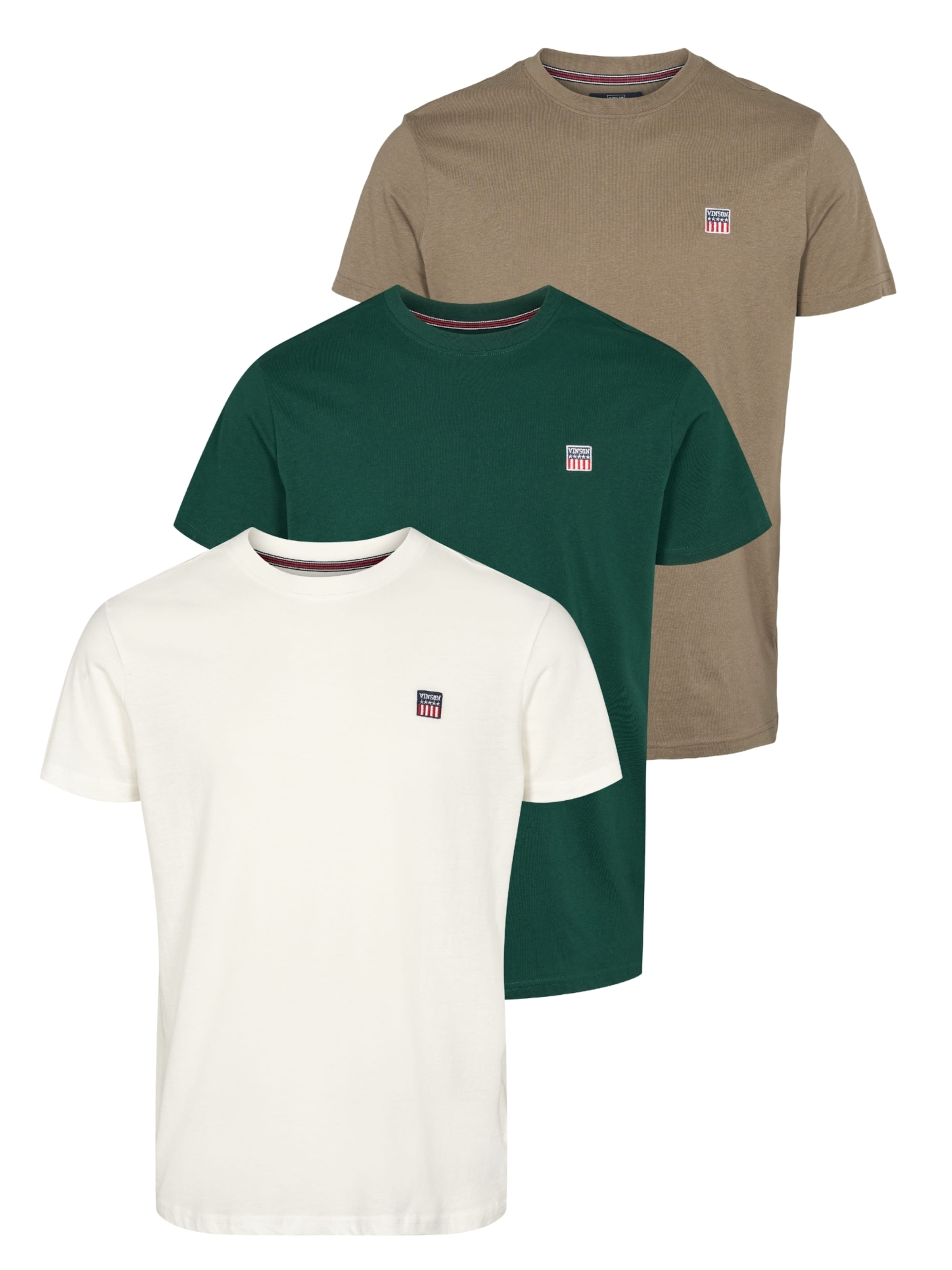 VINSON Póló 'VMMassimo' - vegyes színek: elől