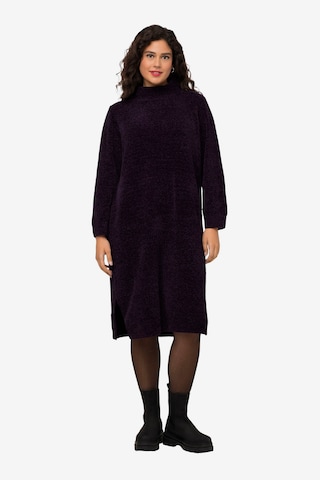Ulla Popken Knitted dress in Purple