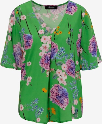Aniston CASUAL Bluse in Grün: Vorderseite