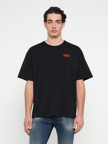 DIESEL - Camiseta 'T-BOXT-BISK' en negro