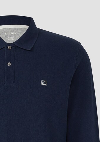 s.Oliver Poloshirt in Blau
