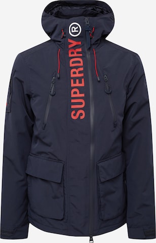 Superdry Funktionsjacka 'Ultimate SD' i blå: framsida