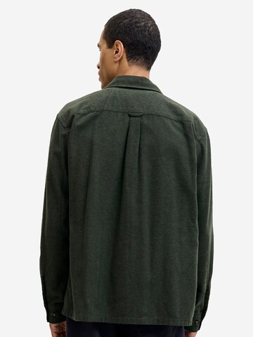 JACK & JONES Regular fit Button Up Shirt 'Charge' in Green