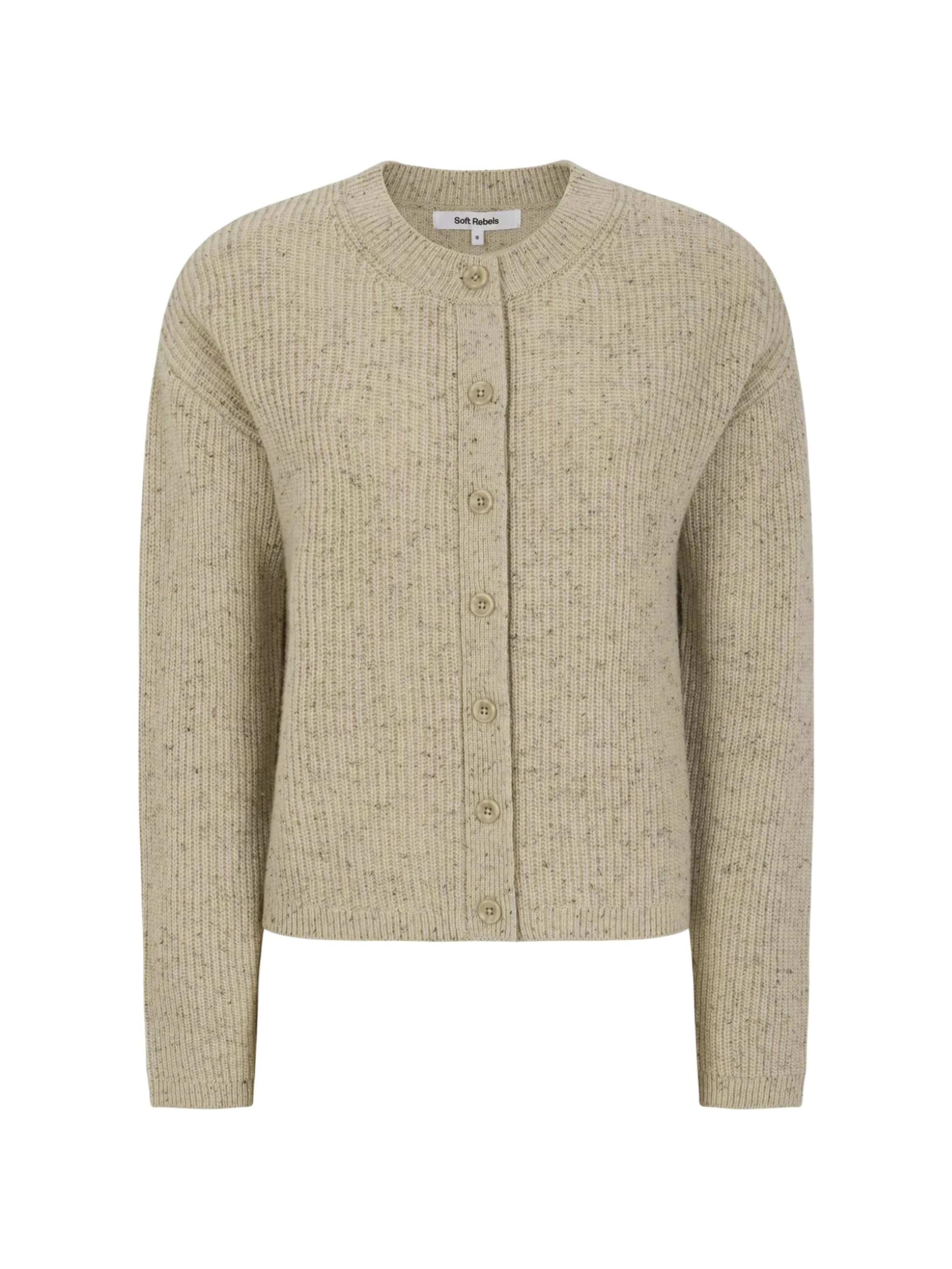 Giacchetta 'West' di Soft Rebels in beige: frontale