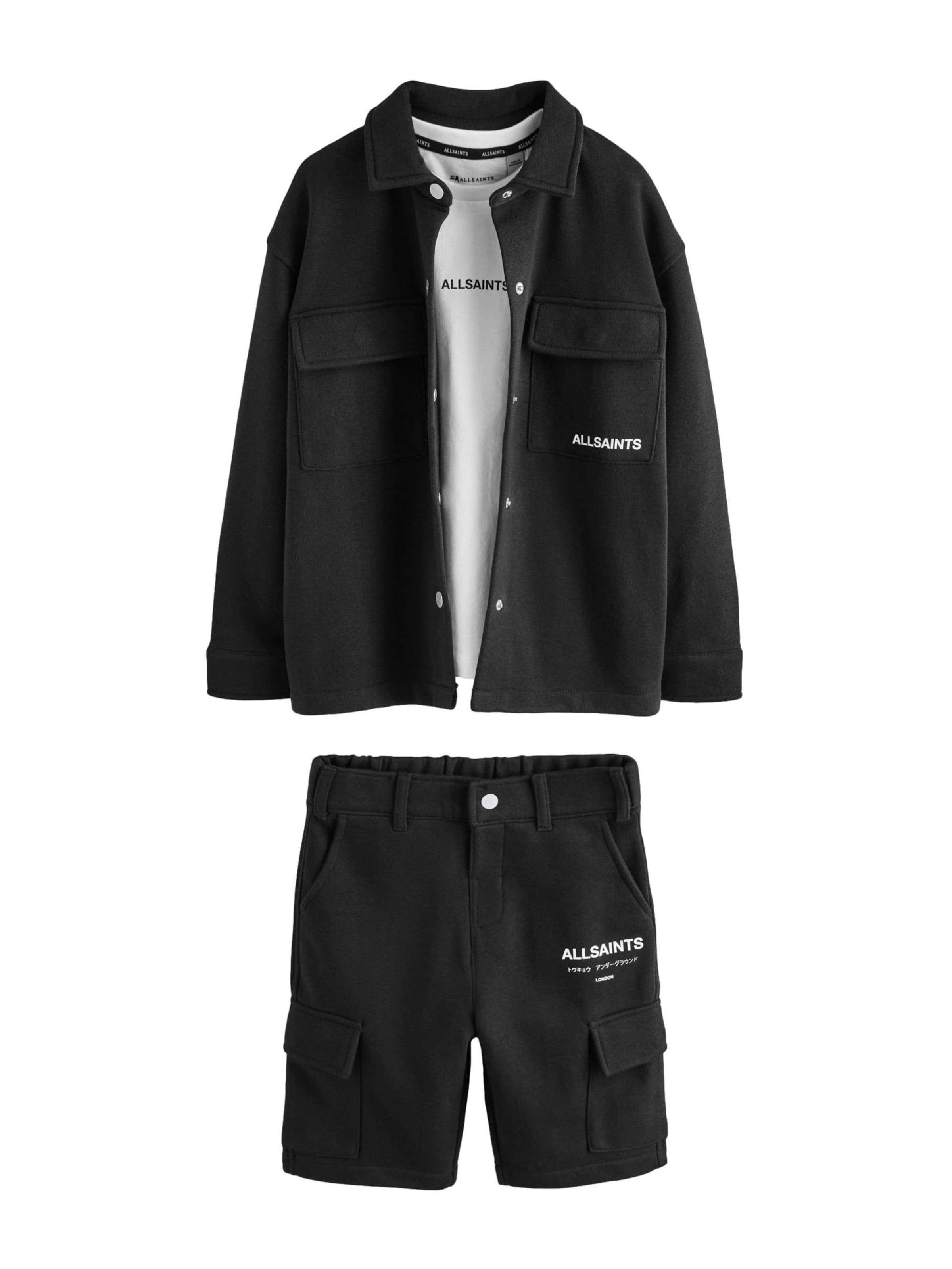 smALLSAINTS Комплект в Черный: спереди