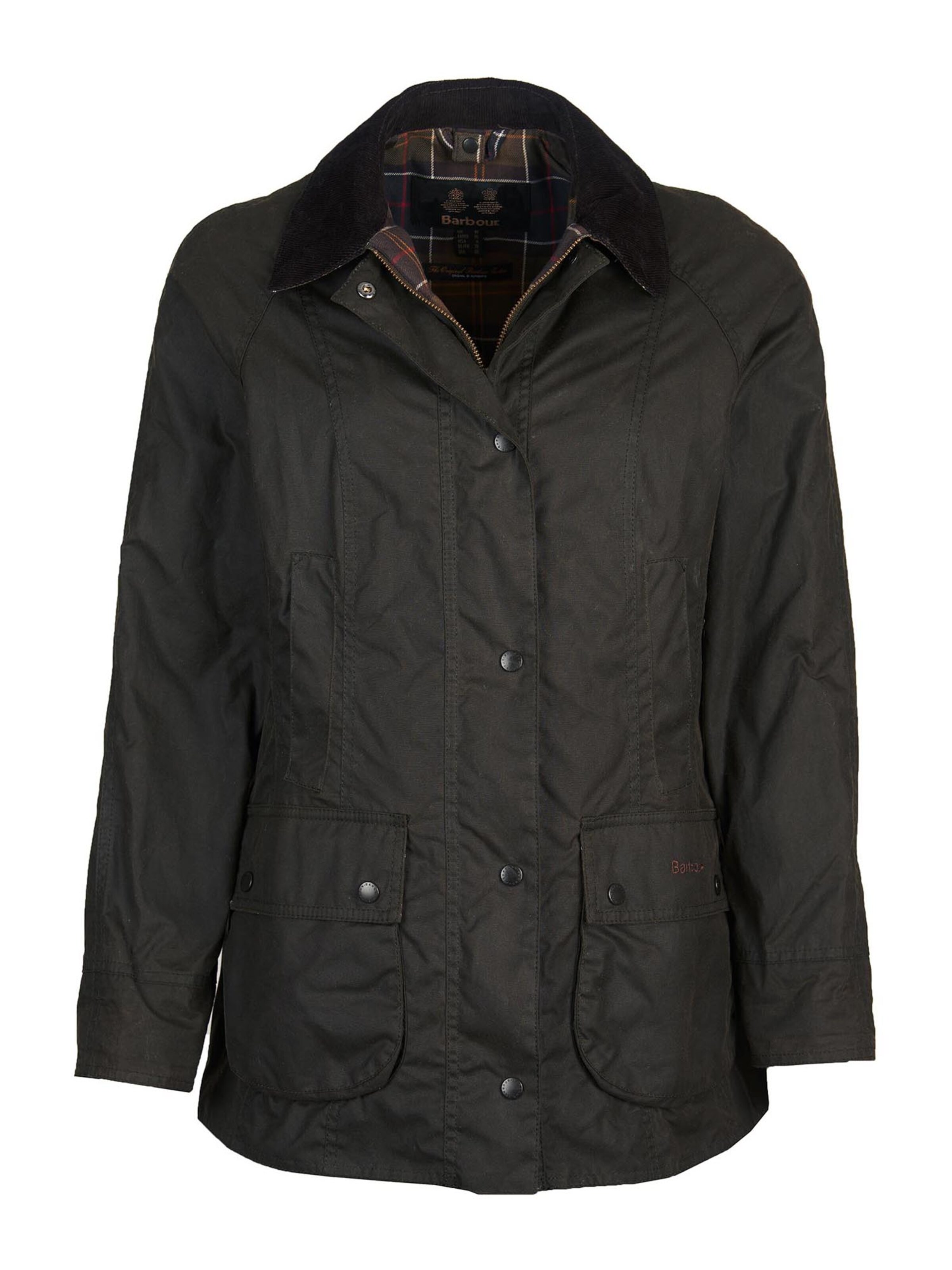 Barbour Jacke in Grün: Vorderseite