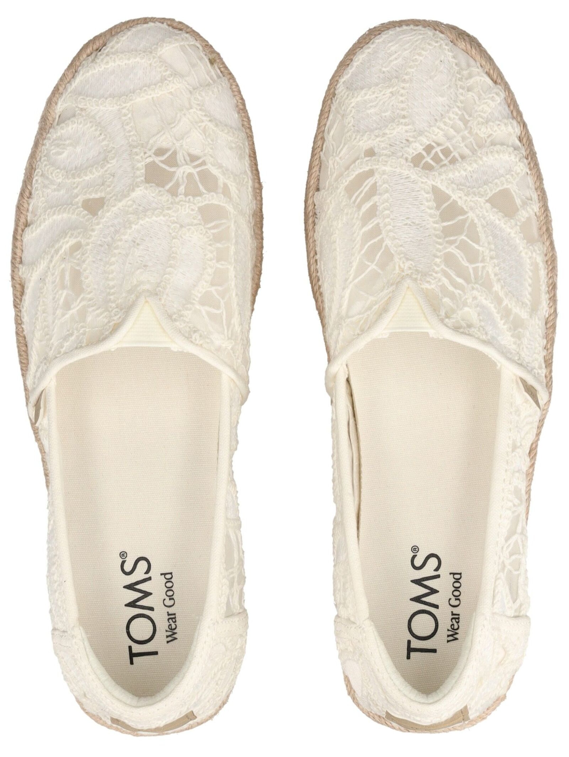 TOMS Espadrilles 'Valencia' in Beige