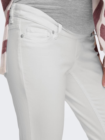 Only Maternity Skinny Jeans in White