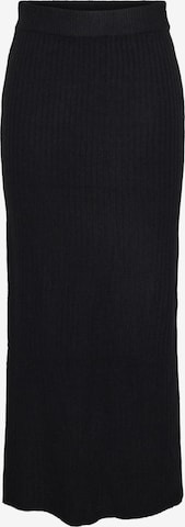 PIECES Rok 'TULLE' in Zwart: voorkant