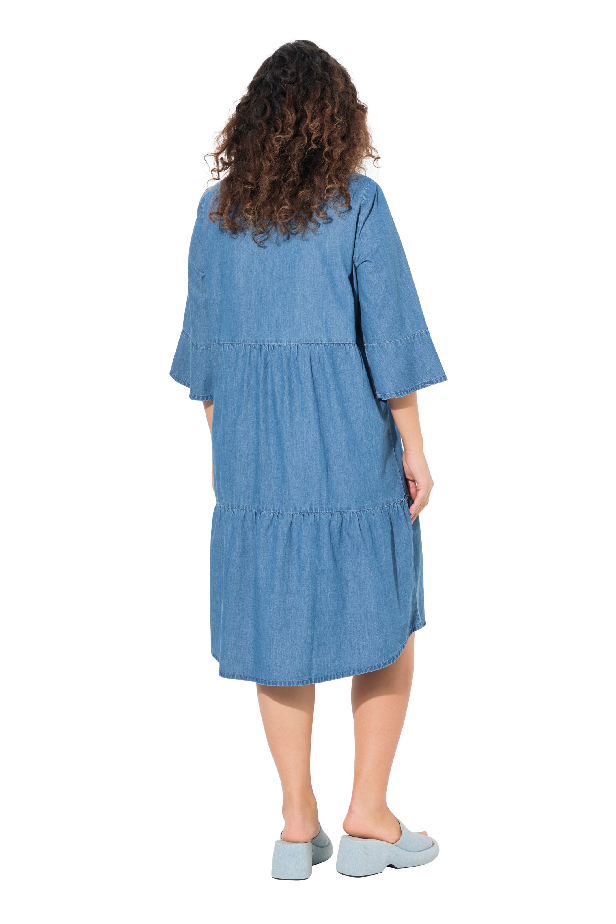 Ulla Popken Jurk in Blauw