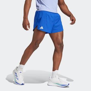 regular Pantaloni sportivi 'Adizero Essentials' di ADIDAS PERFORMANCE in blu: frontale