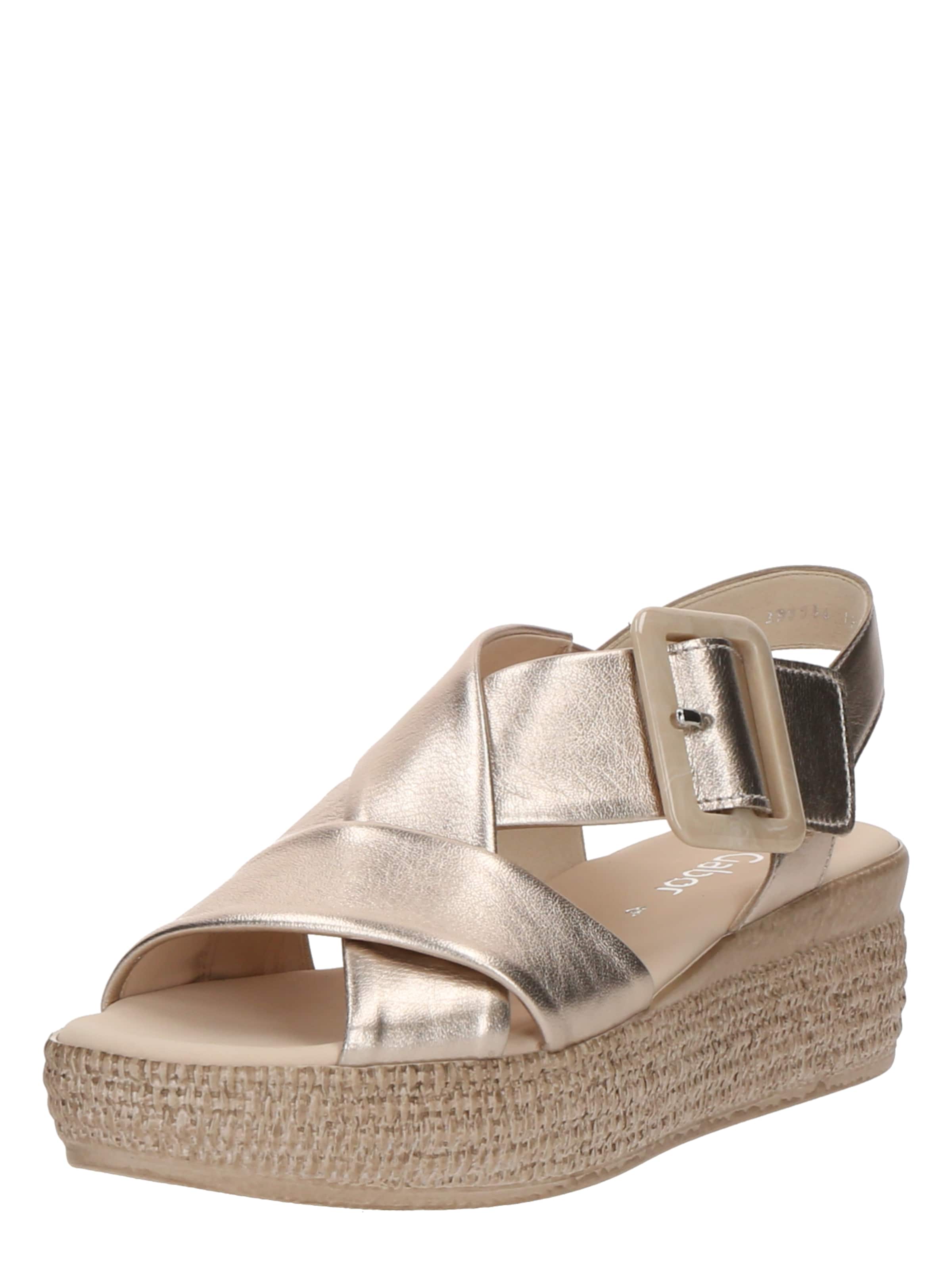 Sandales à lanières GABOR en rose : devant