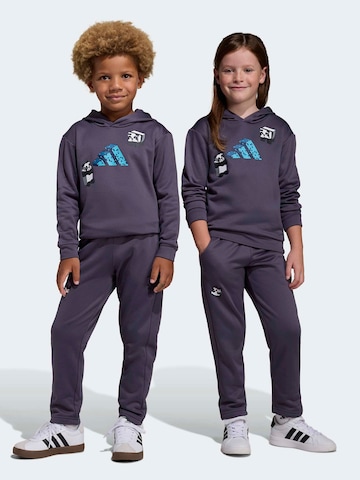 ADIDAS SPORTSWEAR Tracksuit 'MINECRAFT' in Grey: front