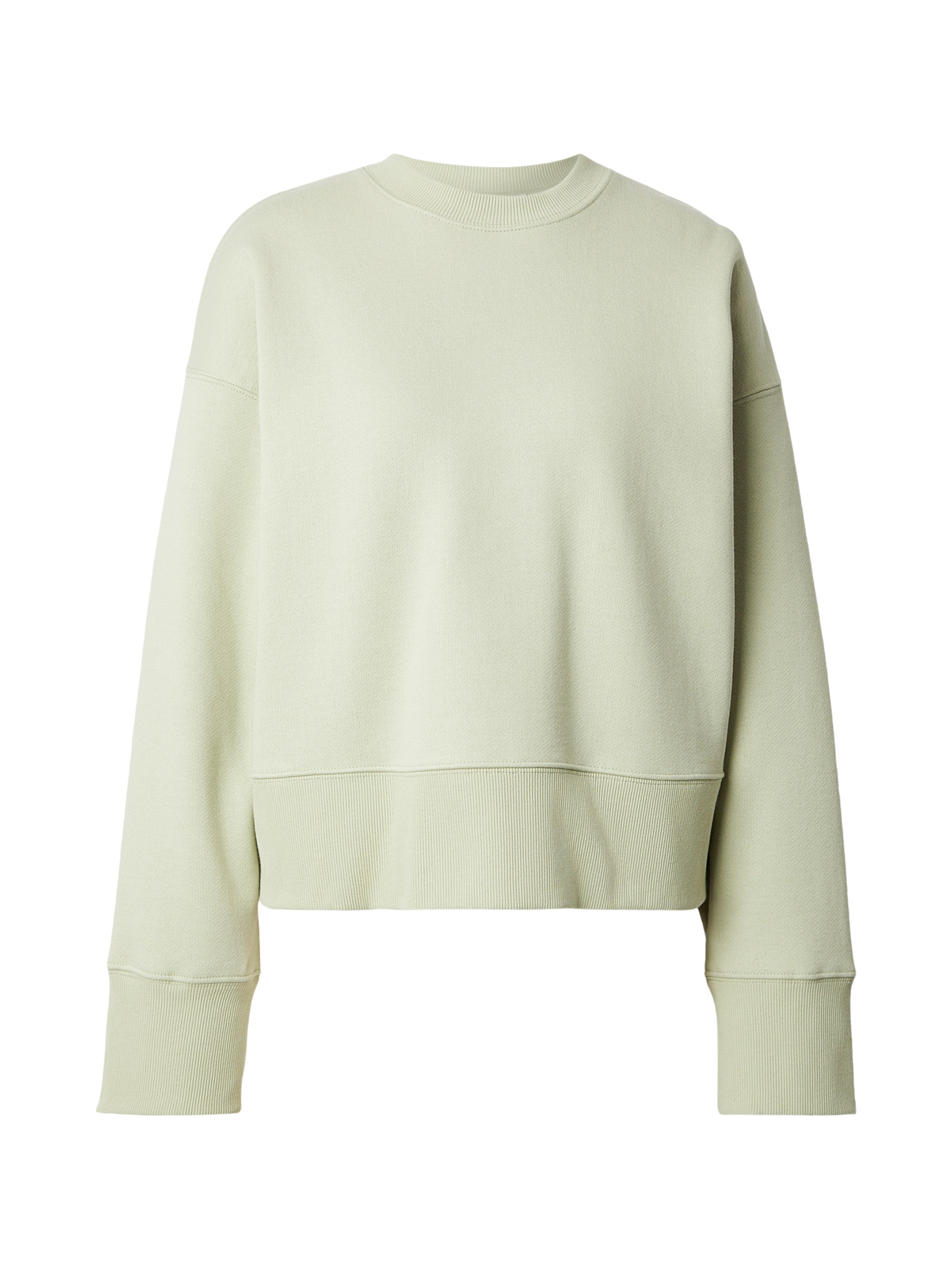 Sweat-shirt 'JELENA' TOPSHOP en vert : devant