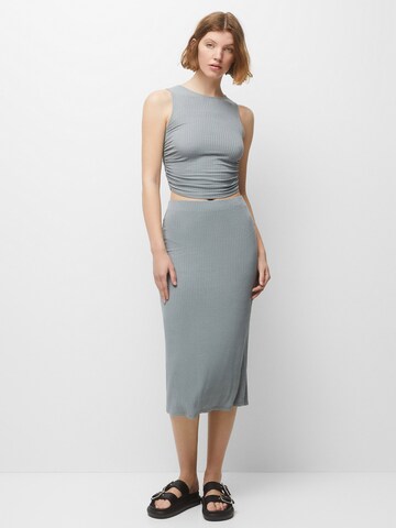 Pull&Bear Skirt in Grey: front