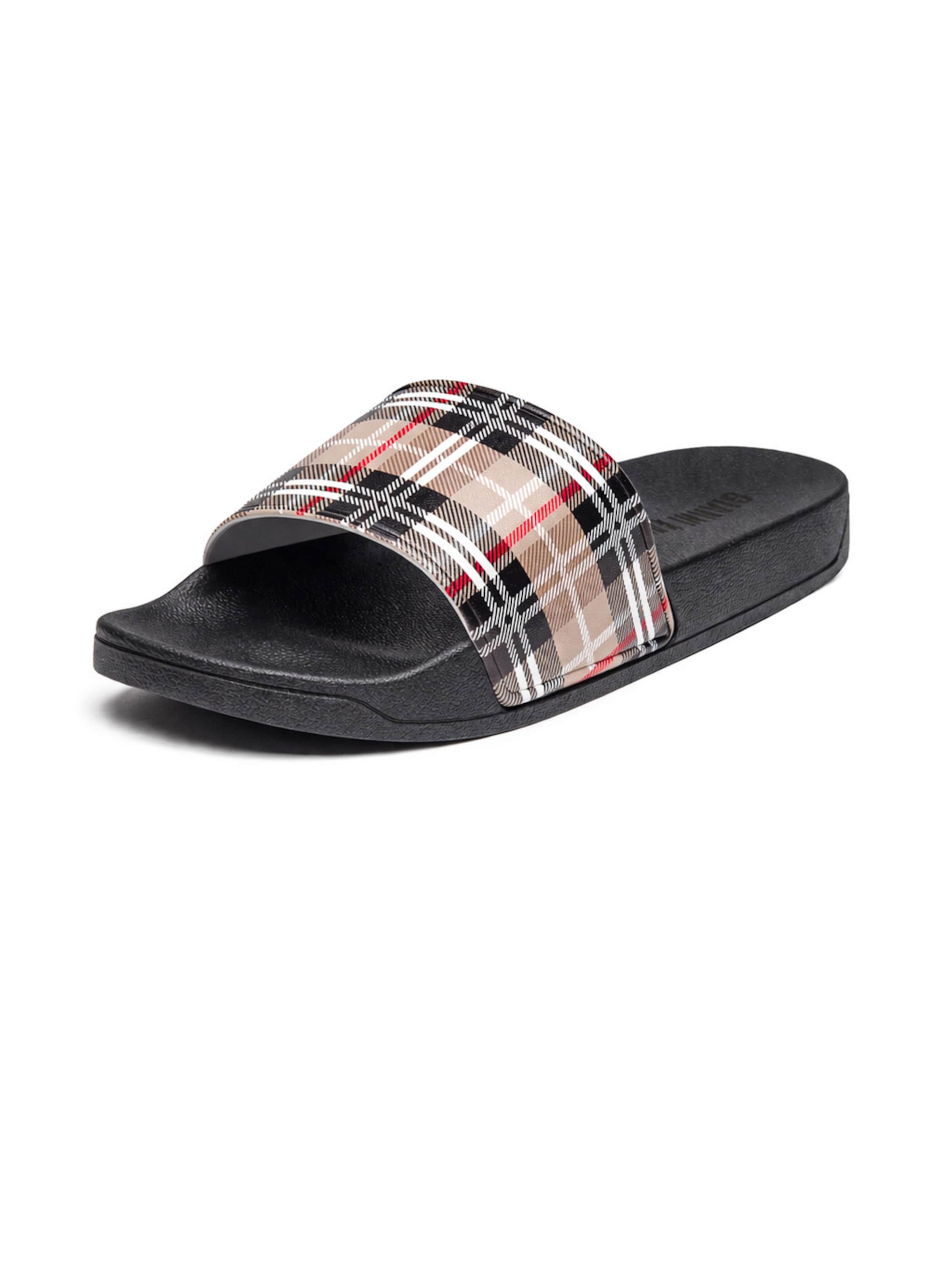 Mule 'British' Gianni Kavanagh en marron : devant