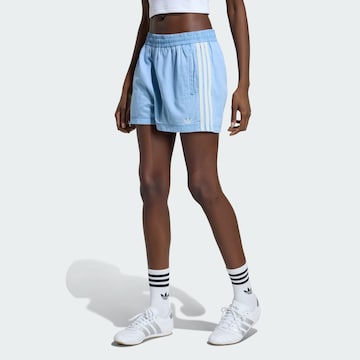 Regular Pantalon ADIDAS ORIGINALS en bleu : devant