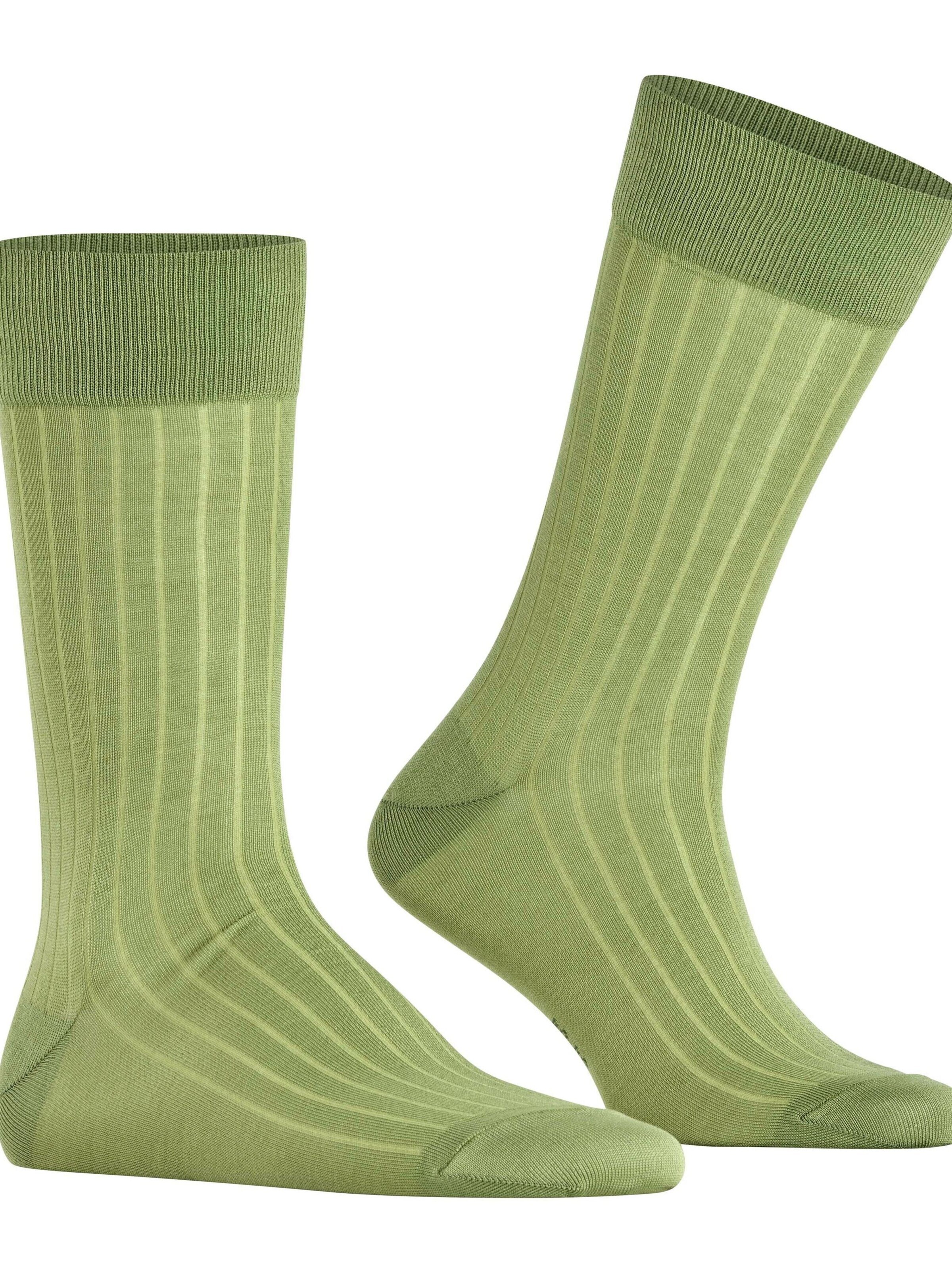 BURLINGTON Socks 'Duke Street' in Green: front