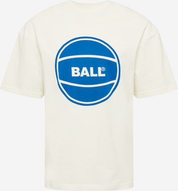 T-Shirt Ball en blanc : devant