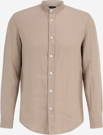 Chemise 'Tarok' DRYKORN en marron : devant