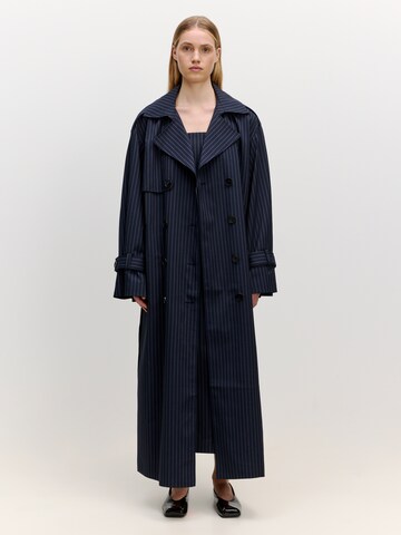 EDITED Between-seasons coat 'Reese' in Blue: front