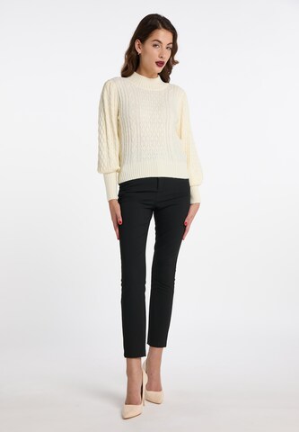 faina - Pullover 'Tylin' em branco