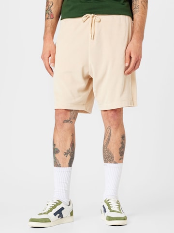 TOPMAN - Loosefit Pantalón en beige: frente