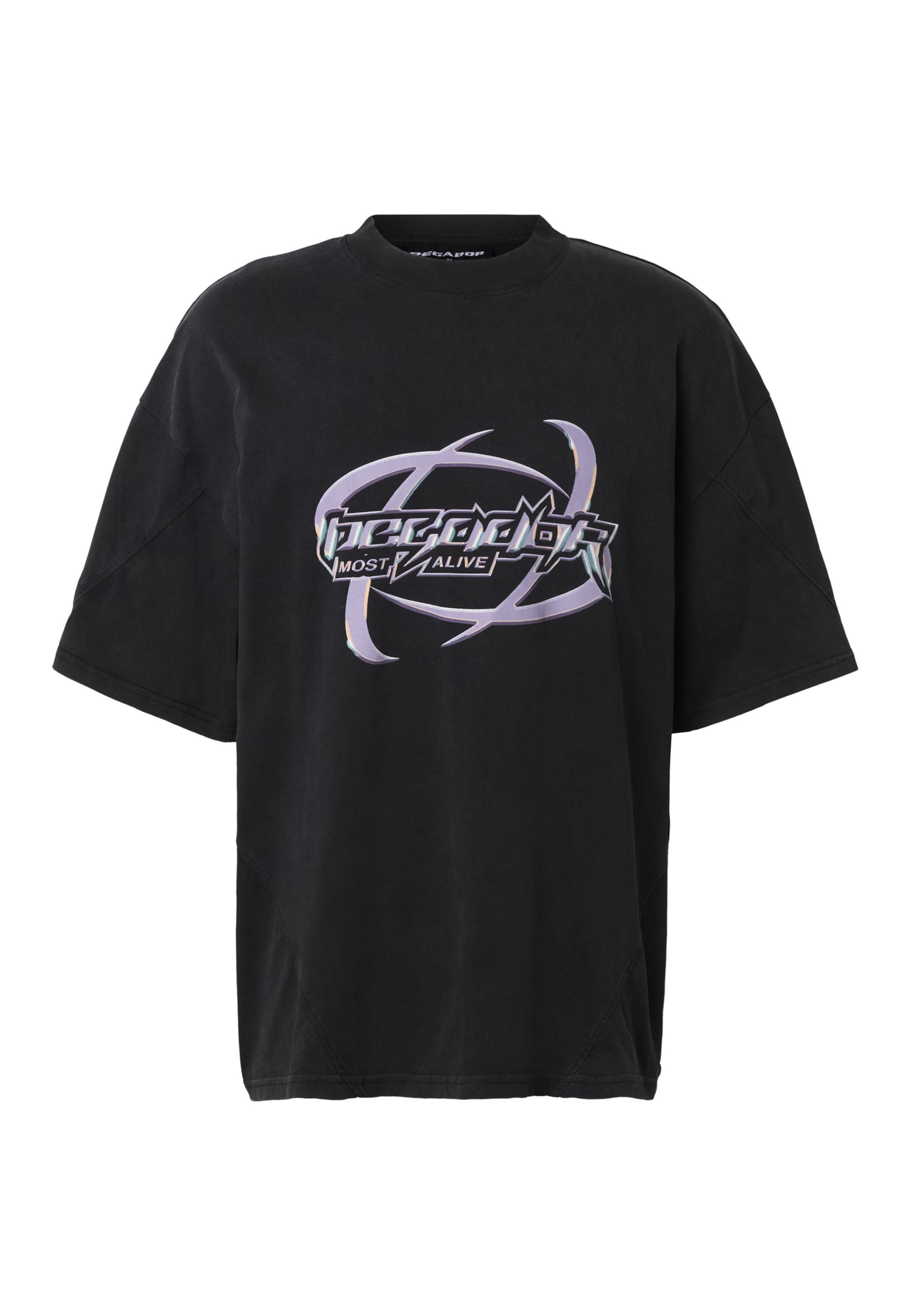 Pegador - Camiseta 'Mill' en negro: frente