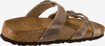 BIRKENSTOCK Pantofle 'Franca' – hnědá