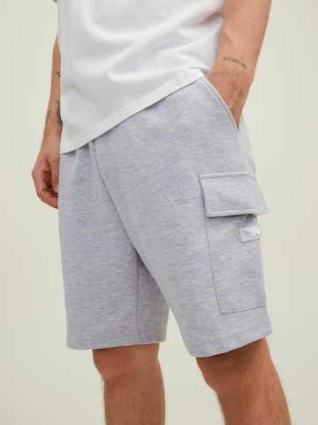 JACK & JONES Regular Cargo Pants 'Air' in Grey