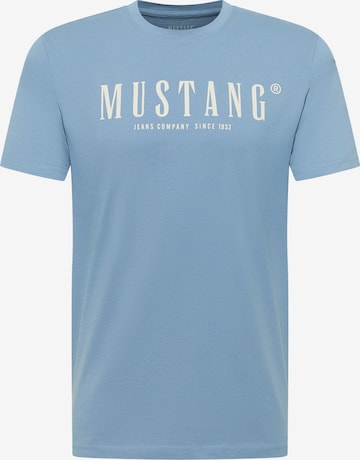 T-Shirt 'Austin' MUSTANG en bleu : devant