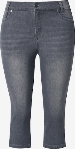 Ulla Popken Jeans 'Sarah' in Grey: front