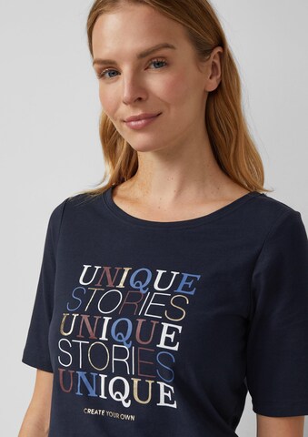T-shirt s.Oliver en bleu
