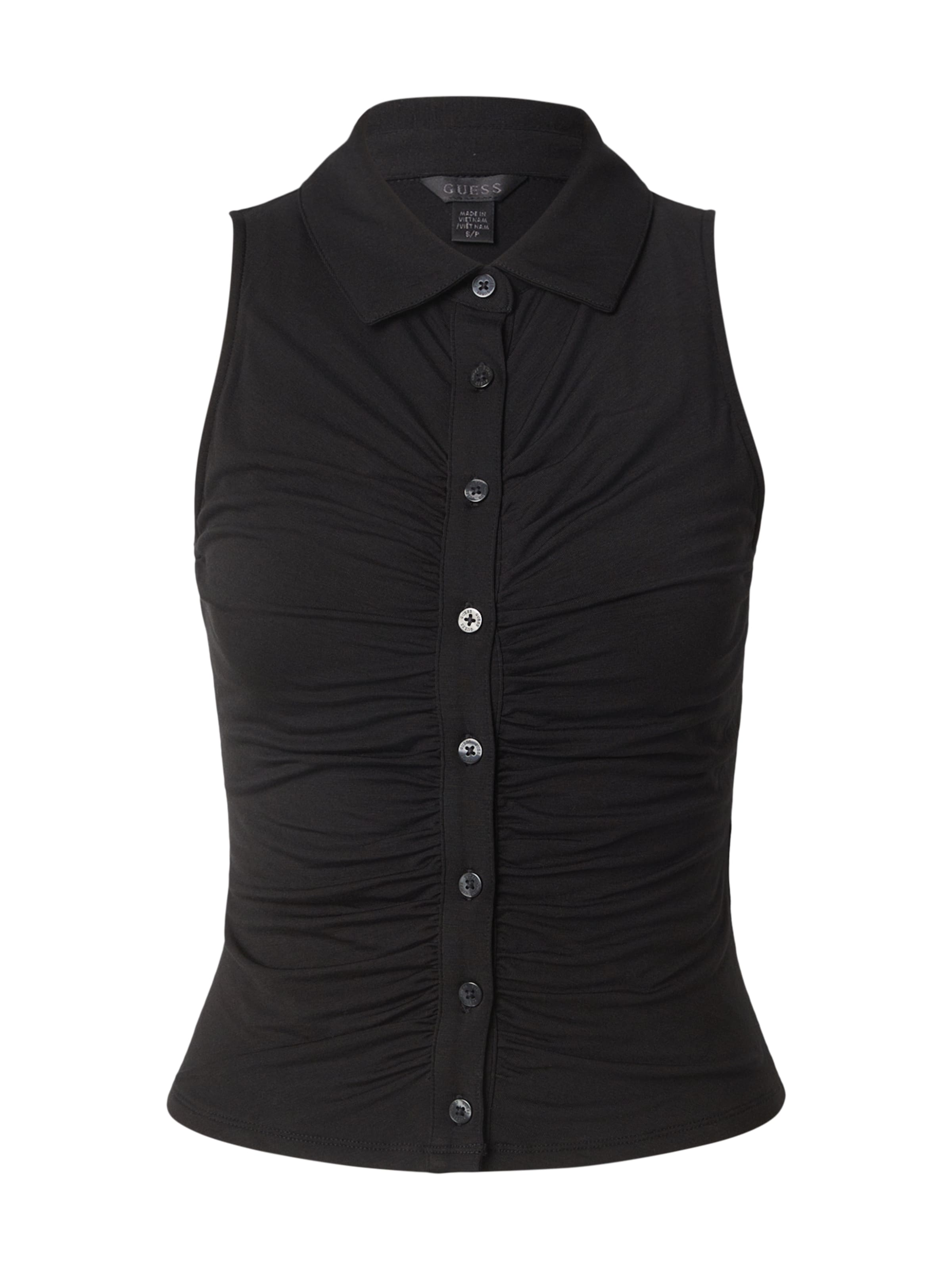 Chemisier 'ROBYN' GUESS en noir : devant