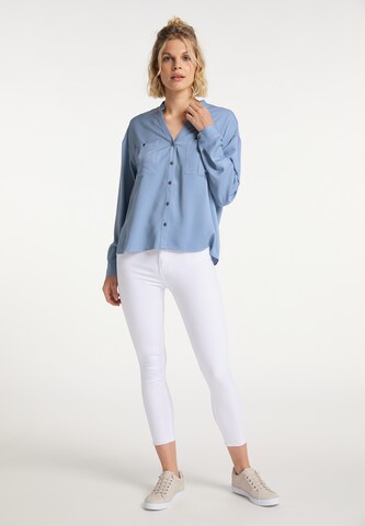 usha BLUE LABEL Blouse in Blue