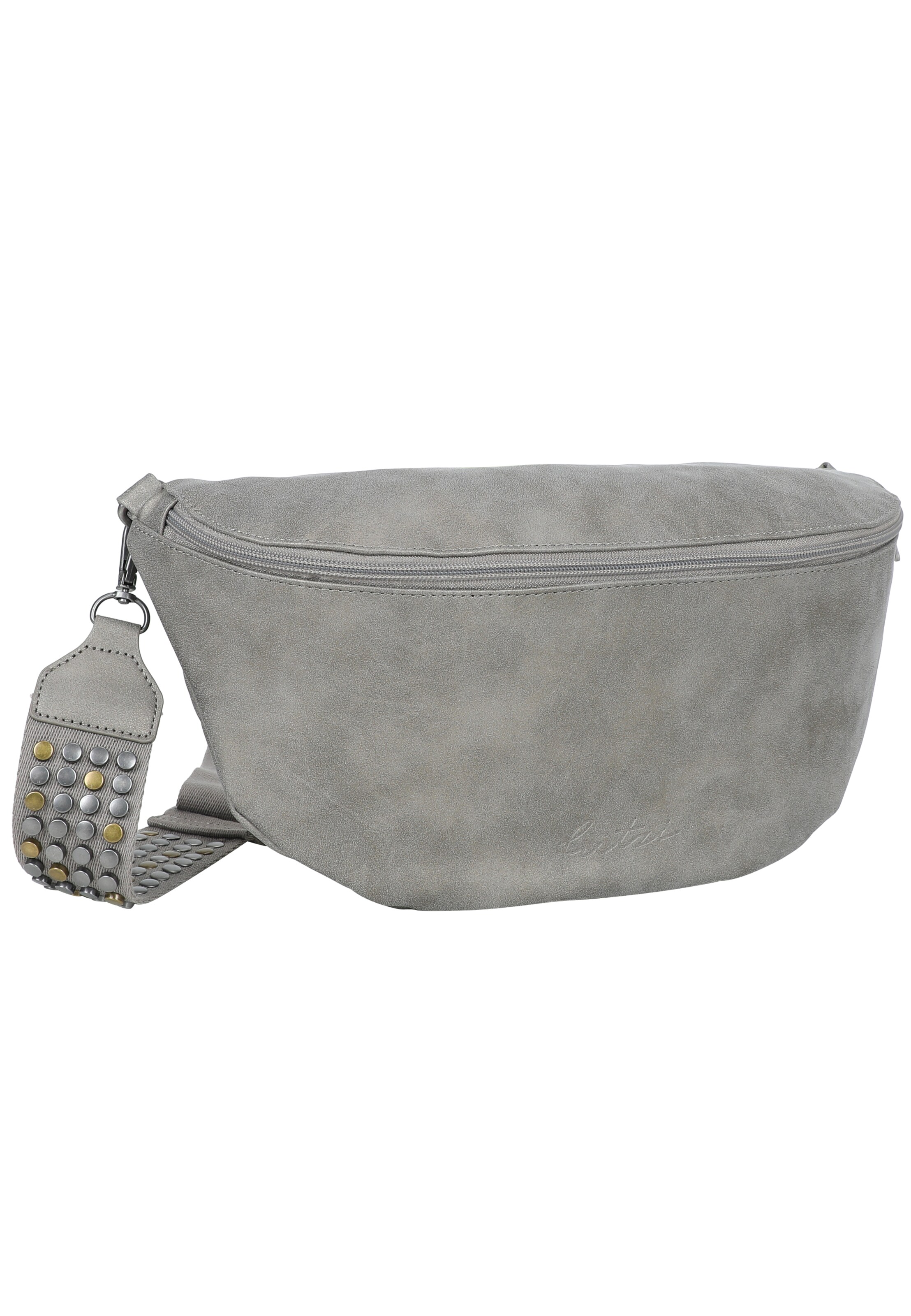 Fritzi aus Preußen Schoudertas 'Bum Bag Big Limited Rivet' in Grijs
