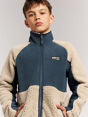 PROTEST Fleece jas 'PRTLuc JR' in Blauw