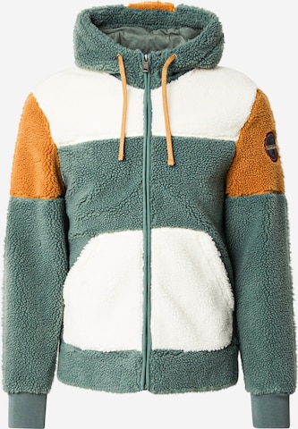 NAPAPIJRI Flisová bunda 'TARALGA 4' - Zelená: predná strana