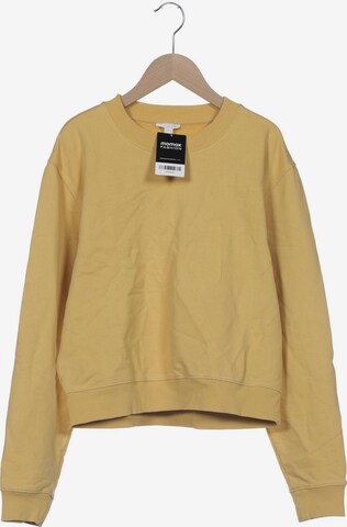 COS Sweatshirt & Zip-Up Hoodie in S in Yellow: front